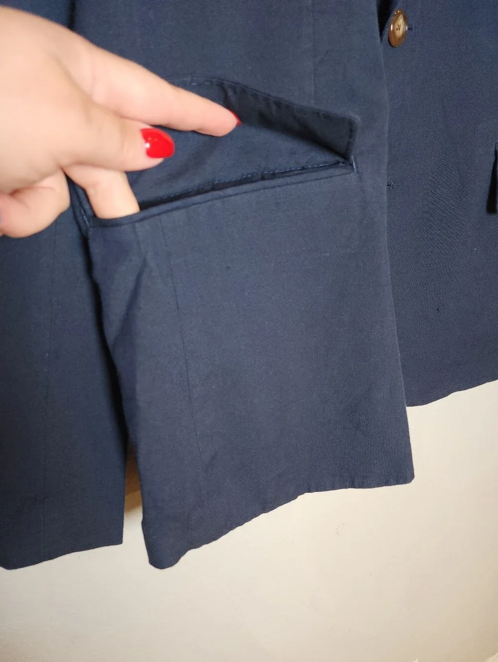 J. Crew Ludlow Baird Mcnutt Unstructured Suit Jacket Blazer Linen Blend Blue 40S